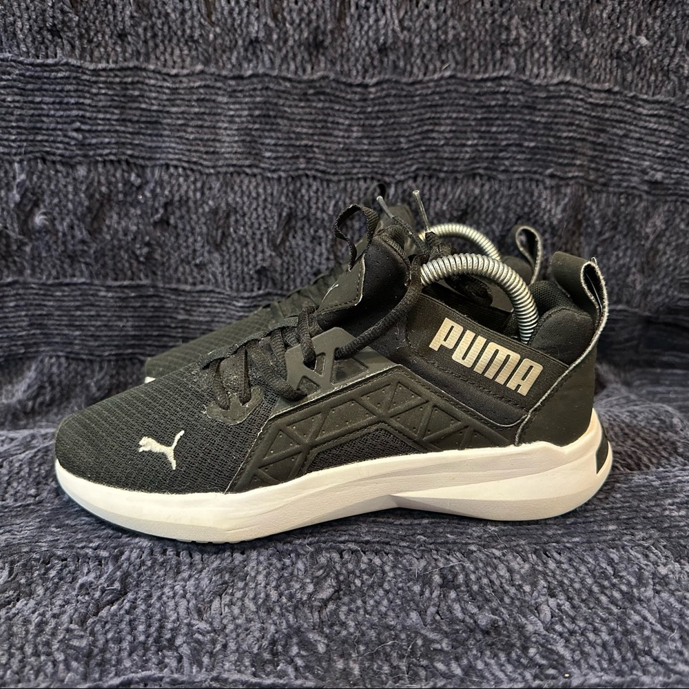 Puma Softride Enzo Nxt Black White Running Shoes … - image 3